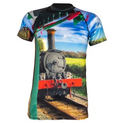 IOM Steam Train - Sports Top - TM SS 347